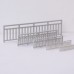 圍欄模型迷你ABS陽臺護欄仿真欄桿DIY建筑沙盤場景手工制作材料