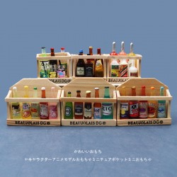 仿真迷你 紅酒架飲料架冰箱貼 微縮微景觀汽車家居裝飾模型小擺件 仿真迷你 紅酒架飲料架冰箱貼 微縮微景觀汽車家居裝飾模型小擺件