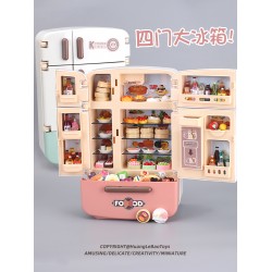 玩具仿真冰箱雙開門 玩具仿真冰箱雙開門