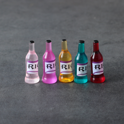 酒瓶微縮食玩迷你模型廚房超市場景仿真超小食物玩具 酒瓶微縮食玩迷你模型廚房超市場景仿真超小食物玩具