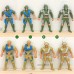 二戰軍事模型兵人玩具擺設擺件男孩禮品士兵道具沙盤戰場軍人小兵