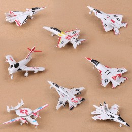 4D拼裝飛機靜態軍事航空模型玩具 殲5 F22隱形戰斗機迷你小預警機 4D拼裝飛機靜態軍事航空模型玩具 殲5 F22隱形戰斗機迷你小預警機