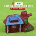 仿真動物園模型場景配件假山鳥巢樹樁農場莊園玩具圍欄柵道具