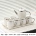 輕奢北歐陶瓷茶具水杯套裝家用客廳茶壺茶杯待客喝水杯子現代杯具