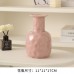 奶油風陶瓷花瓶桌面擺件客廳插花家居飾品干花水培簡約藝術設計感
