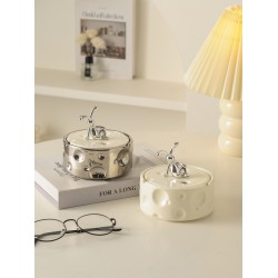 創意煙灰缸帶蓋家用客廳高端大氣上檔次辦公室煙缸高級感防飛灰缸