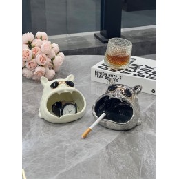 大號高級煙灰缸創意可愛卡通潮流個性輕奢客廳家用防飛灰煙缸擺件 大號高級煙灰缸創意可愛卡通潮流個性輕奢客廳家用防飛灰煙缸擺件