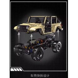 適用樂高1:6牧馬人科技機械組遙控高難度拼裝積木男孩玩具模型 適用樂高1:6牧馬人科技機械組遙控高難度拼裝積木男孩玩具模型