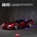 中國積木K盒子1:8阿波羅EVO超級跑車遙控高難度拼裝積木玩具模型
