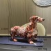 歐式炫彩桌面大號臘腸狗創意樹脂工藝品家居擺件客廳裝飾品禮物 歐式炫彩桌面大號臘腸狗創意樹脂工藝品家居擺件客廳裝飾品禮物